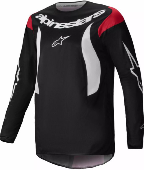 Tricou Moto MX/Enduro Fluid Haul Black/White/Red 24