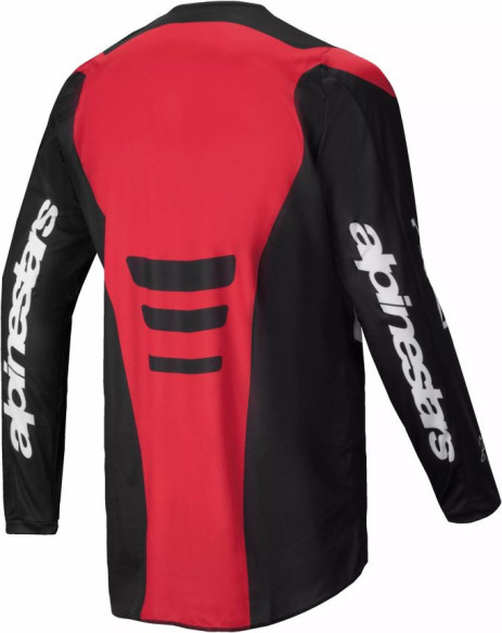 Tricou Moto MX/Enduro Fluid Haul Black/White/Red 24