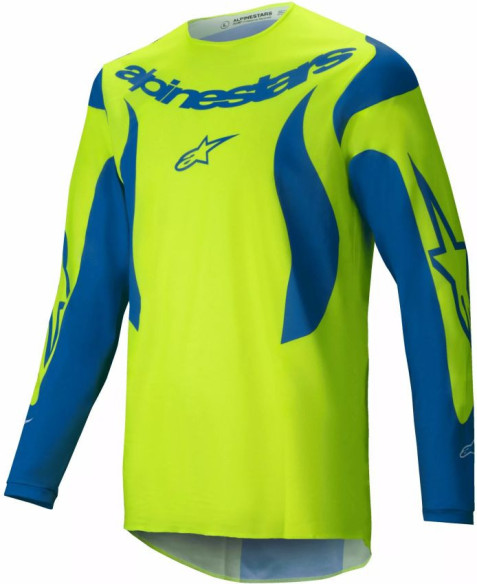 Tricou Moto MX/Enduro Fluid Haul Yellow/Blue 24