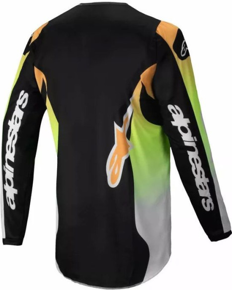 Tricou Moto MX/Enduro Fluid Wurx Yellow/Orange/Black/White 24