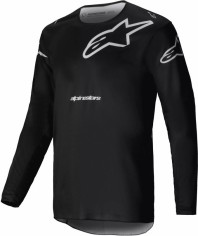 Tricou Moto MX/Enduro Racer Graphite Black/Grey 24