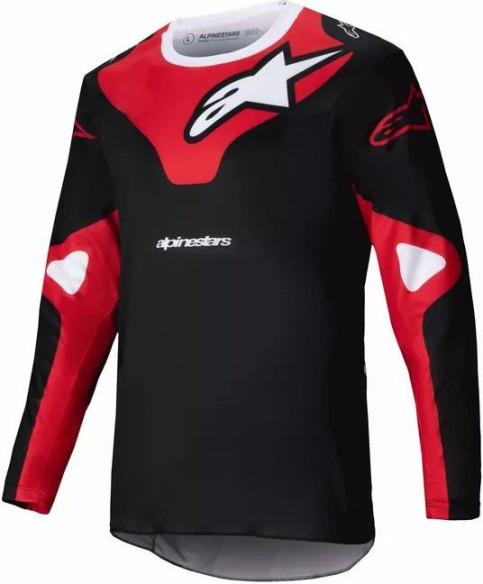 Tricou Moto MX/Enduro Racer Veil Black/Red 24