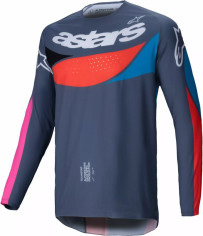 Tricou Moto MX/Enduro Techstar Dreem Grey/Blue/Red/Pink 24