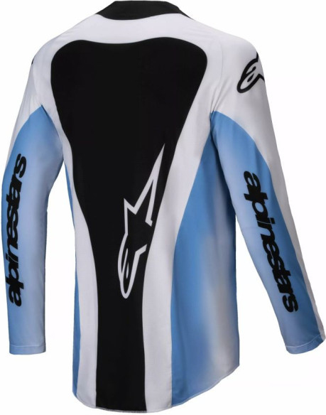 Tricou Moto MX/Enduro Techstar Melt Black/Blue/White 24