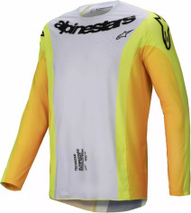 Tricou Moto MX/Enduro Techstar Melt Yellow/Orange/White/Black 24