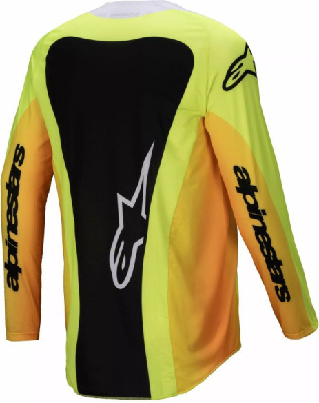 Tricou Moto MX/Enduro Techstar Melt Yellow/Orange/White/Black 24