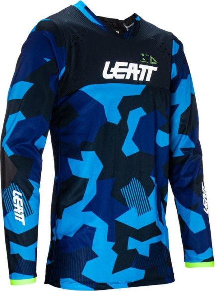 Tricou Moto MX 4.5 Enduro Blue 25