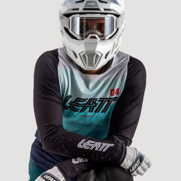 Tricou Moto MX 4.5 Lite Dama Marine 25