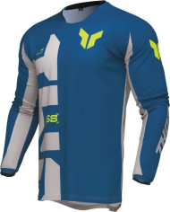 Tricou Moto MX/Enduro Launchmode Forge Blue 25