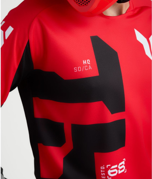 Tricou Moto MX/Enduro Launchmode Forge Red 25