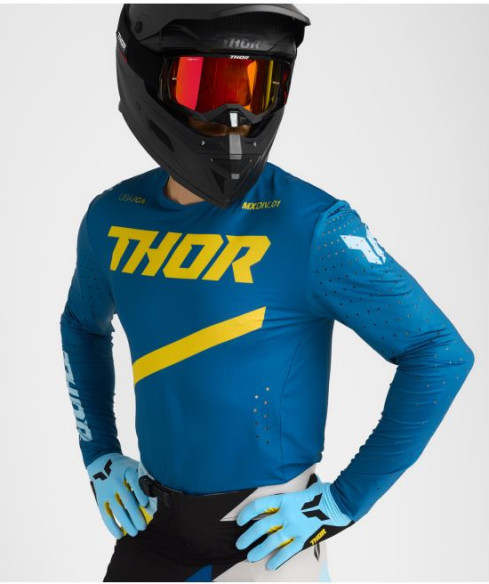 Tricou Moto MX/Enduro Sportmode Brave Blue 25