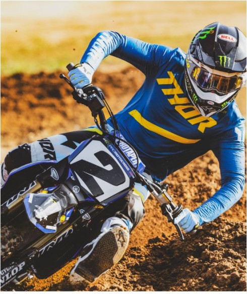Tricou Moto MX/Enduro Sportmode Brave Blue 25