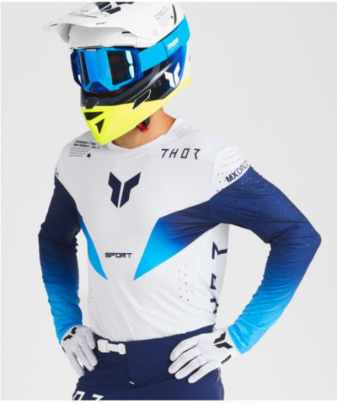 Tricou Moto MX/Enduro Sportmode Strike Navy 25