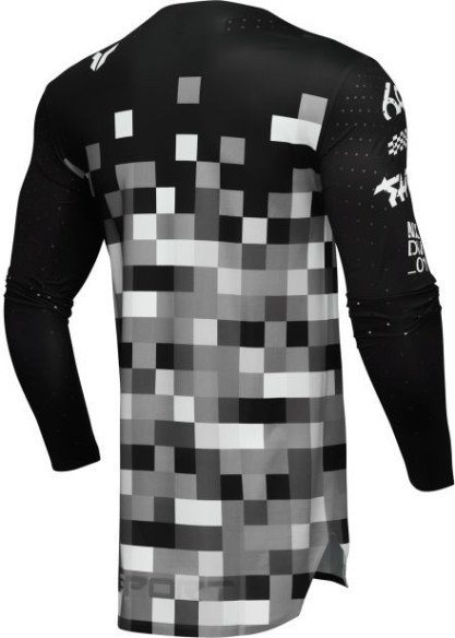 Tricou Moto MX/Enduro Sportmode Riot Black/Red 25
