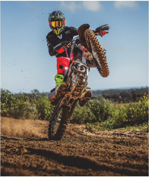 Tricou Moto MX/Enduro Sportmode Riot Black/Red 25
