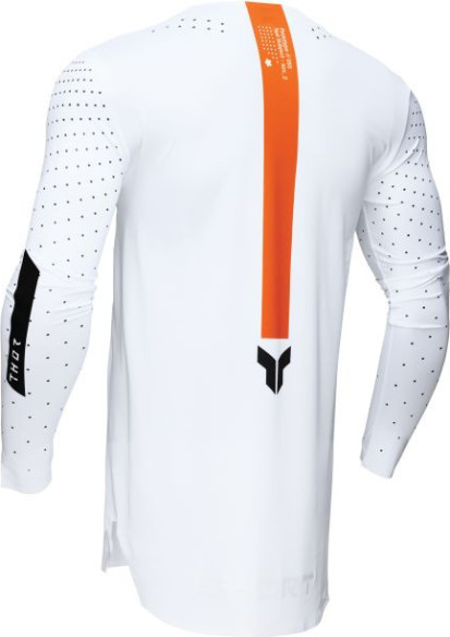 Tricou Moto MX/Enduro Sportmode Rogue White/Orange 25