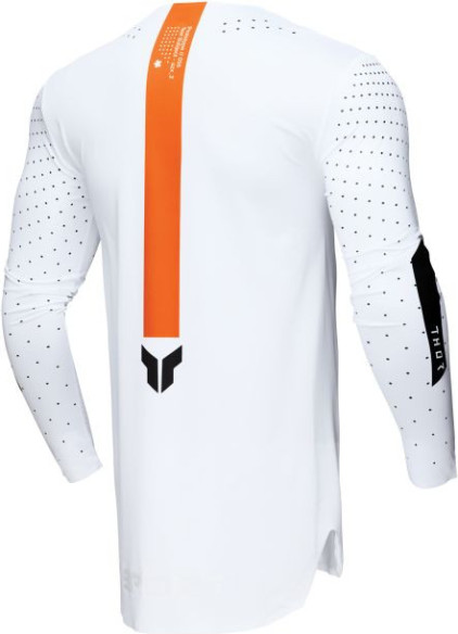 Tricou Moto MX/Enduro Sportmode Rogue White/Orange 25