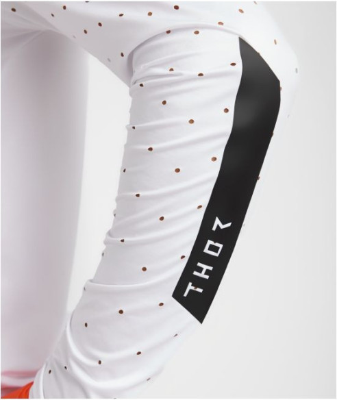 Tricou Moto MX/Enduro Sportmode Rogue White/Orange 25
