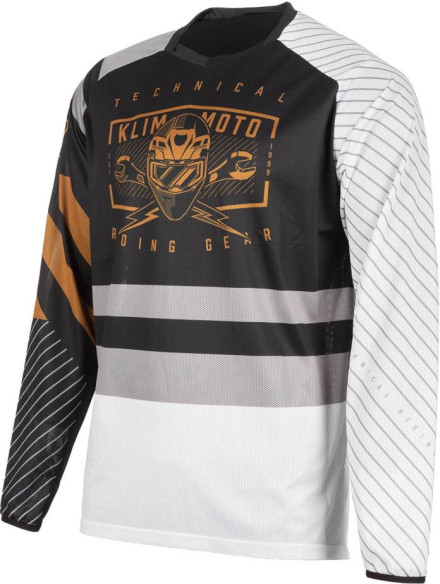 Tricou Moto MX/Enduro Petrol Octane Black/Monument 24