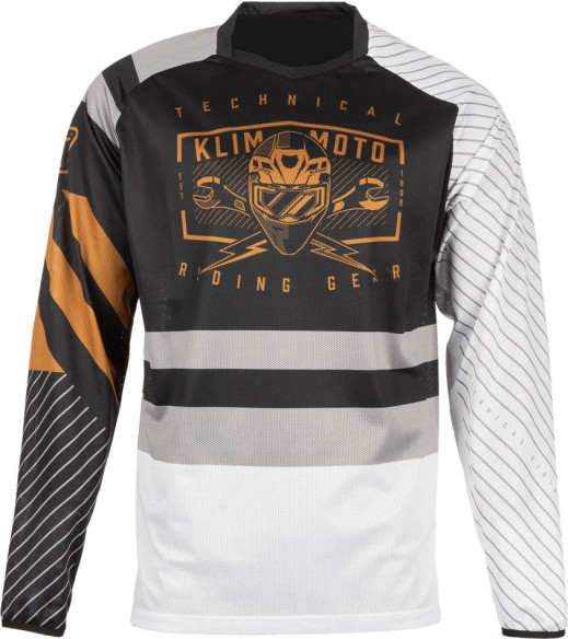 Tricou Moto MX/Enduro Petrol Octane Black/Monument 24