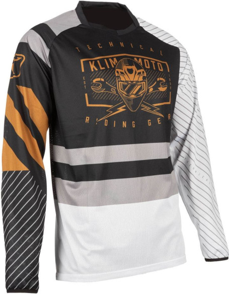 Tricou Moto MX/Enduro Petrol Octane Black/Monument 24