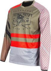 Tricou Moto MX/Enduro Petrol Octane Winter Moss/Redrock 24