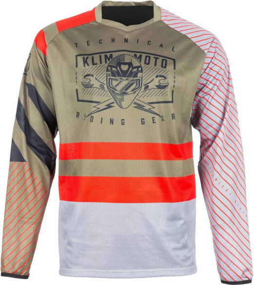Tricou Moto MX/Enduro Petrol Octane Winter Moss/Redrock 24