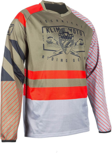Tricou Moto MX/Enduro Petrol Octane Winter Moss/Redrock 24