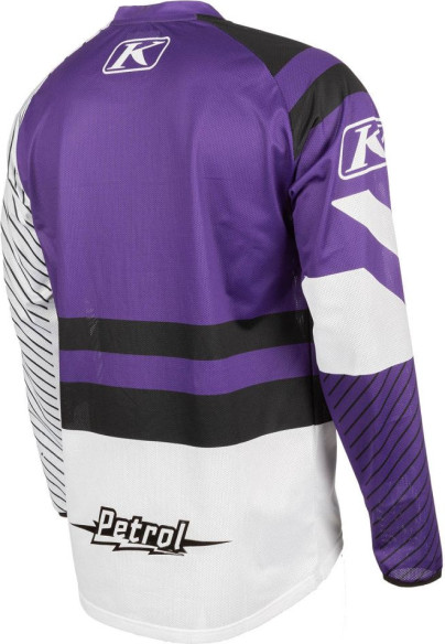 Tricou Moto MX/Enduro Petrol Octane Heliotrop/White 24
