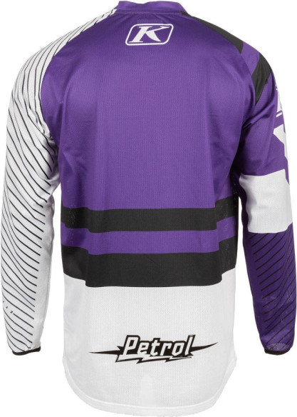 Tricou Moto MX/Enduro Petrol Octane Heliotrop/White 24
