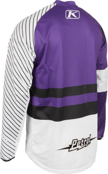 Tricou Moto MX/Enduro Petrol Octane Heliotrop/White 24