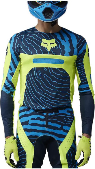 Tricou MX/Enduro Flexair Impression Fluorescent Yellow