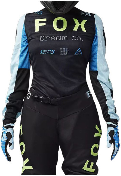 Tricou MX/Enduro Dama 180 Race Spec Black/Blue