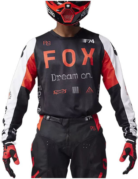 Tricou MX/Enduro 180 Race Spec Fluorescent Red