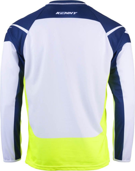 Tricou MX/Enduro Force Navy Neon Yellow 24