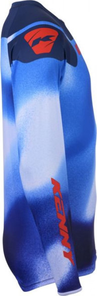 Tricou Moto MX/Enduro Force Fog Blue/Red 25