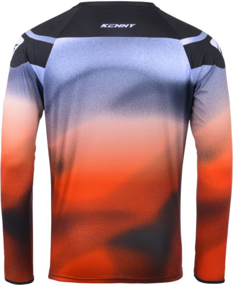 Tricou Moto MX/Enduro Force Fog Orange/Black/Grey 25