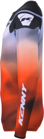 Tricou Moto MX/Enduro Force Fog Orange/Black/Grey 25