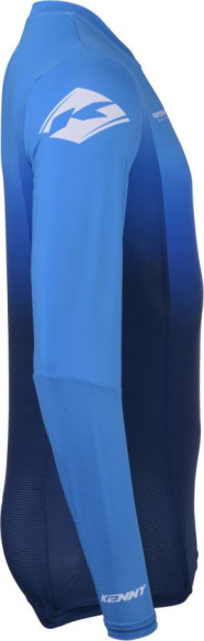 Tricou Moto MX/Enduro Performance Gradient Blue/White 25