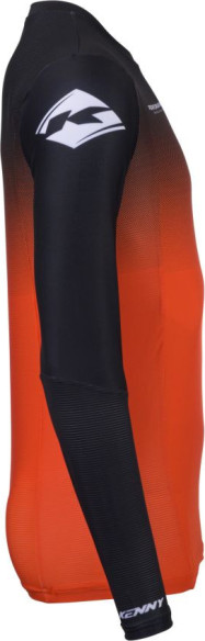 Tricou Moto MX/Enduro Performance Gradient Orange/Black/White 25