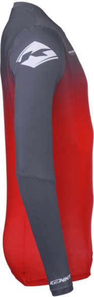Tricou Moto MX/Enduro Performance Gradient Red/Grey/White 25