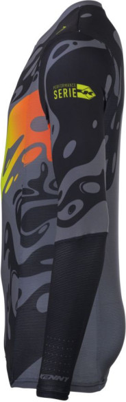 Tricou Moto MX/Enduro Performance Steel Grey/Black/Yellow/Red 25
