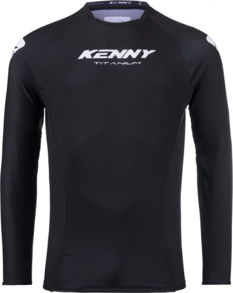 Tricou Moto MX/Enduro Titanium Black/White 25