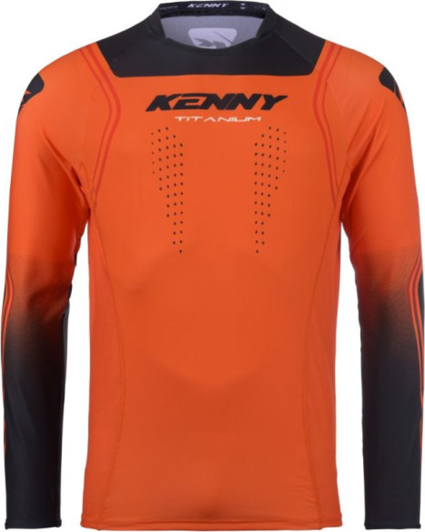 Tricou Moto MX/Enduro Titanium Orange/Black 25