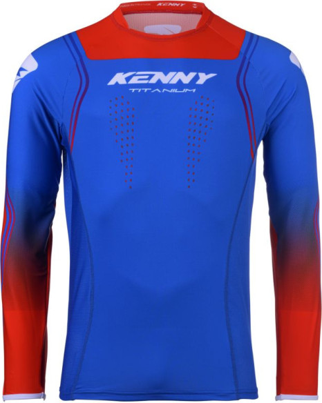 Tricou Moto MX/Enduro Titanium Patriot Blue/Red/White 25