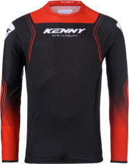 Tricou Moto MX/Enduro Titanium Black/Red/White 25