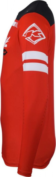 Tricou Moto MX/Enduro Track Dirt Red/White/Black 25