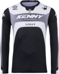 Tricou Moto MX/Enduro Track Focus Black/White/Grey 25