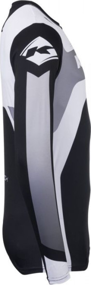 Tricou Moto MX/Enduro Track Focus Black/White/Grey 25