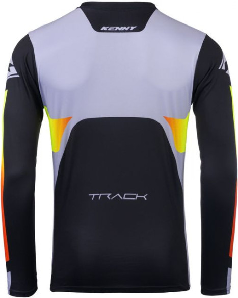 Tricou Moto MX/Enduro Track Focus Black/Grey/Yellow/Red 25